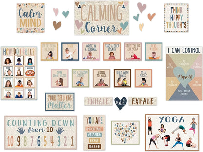 Everyone Is Welcome Calming Corner Bulletin Board Set - US 5577