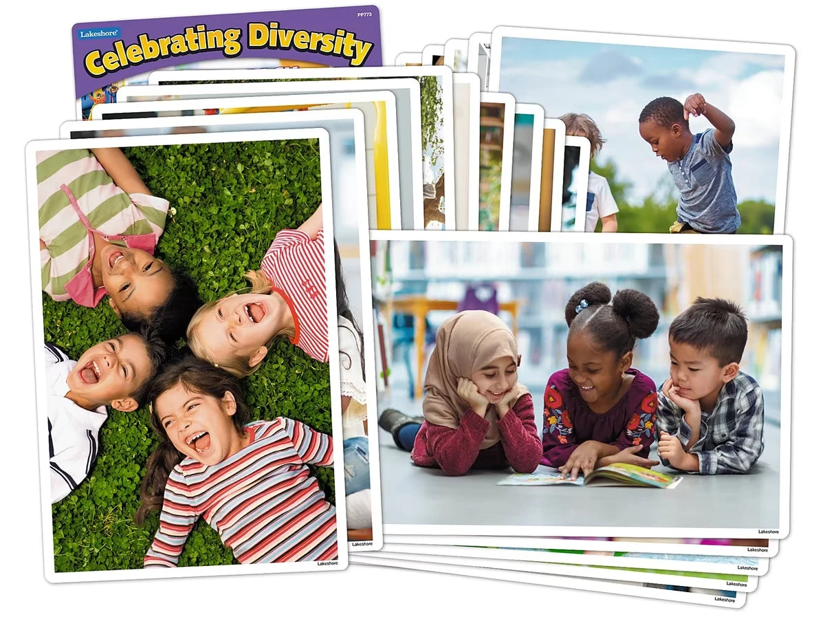 Celebrating Diversity Poster Pack at Lakeshore Learning - US 1900