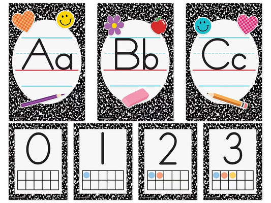 Cool for School Alphabet Card Bulletin Board Set - US 9363