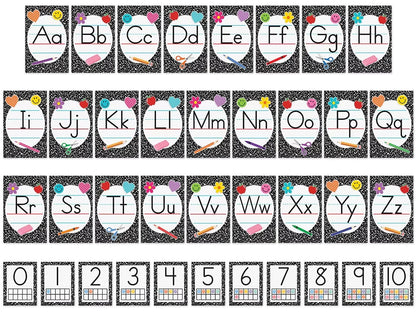 Cool for School Alphabet Card Bulletin Board Set - US 9363