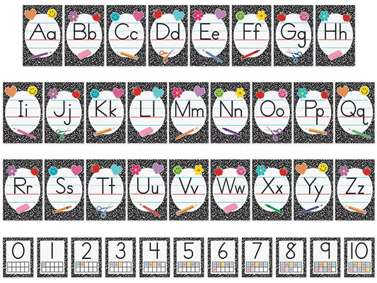 Cool for School Alphabet Card Bulletin Board Set - US 9363