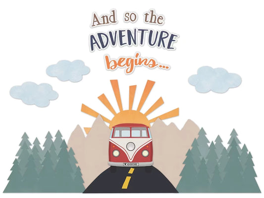Moving Mountains Adventure Begins Bulletin Board Set - US 8374