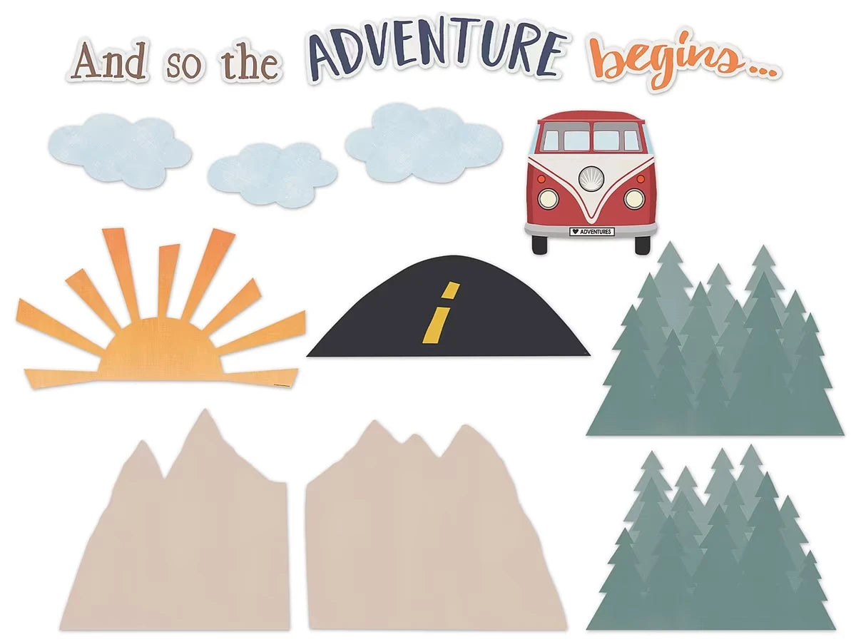 Moving Mountains Adventure Begins Bulletin Board Set - US 8374