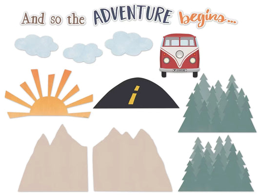 Moving Mountains Adventure Begins Bulletin Board Set - US 8374