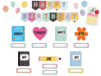 Cool for School Birthday Bulletin Board Set - US 4069