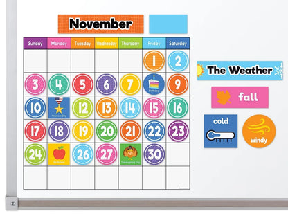 Magnetic Classroom Calendar - US 9131