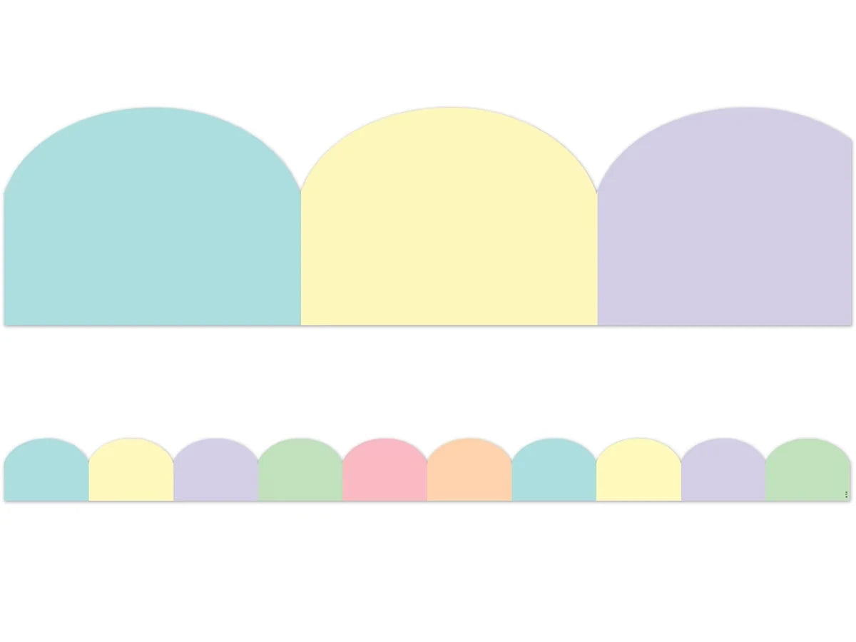 Pastel Pop Scalloped Border - US 2168