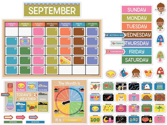 Fairy Tale Forest Calendar Bulletin Board Set - US 5860