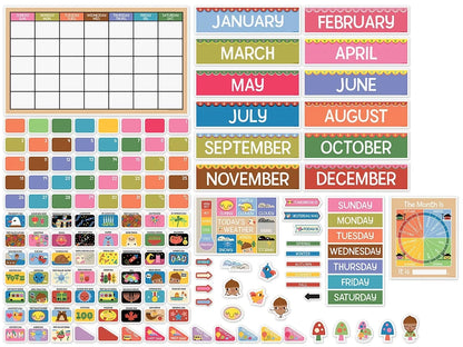 Fairy Tale Forest Calendar Bulletin Board Set - US 5860