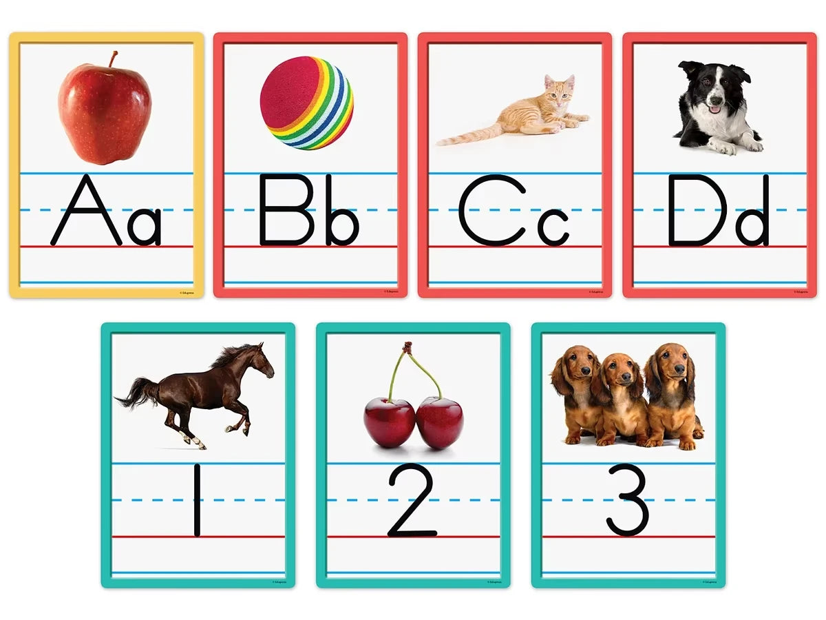 Alphabet and Number Bulletin Board Set - US 8245