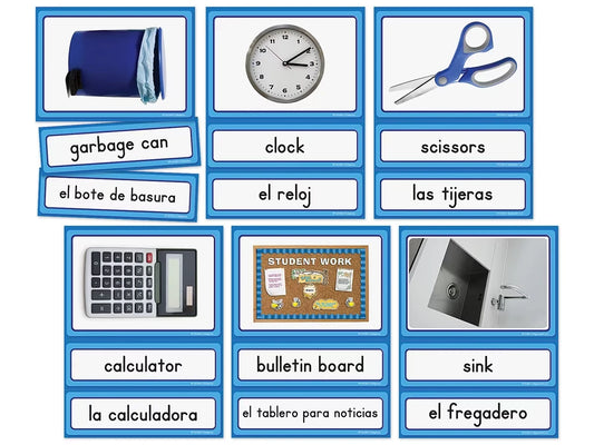 Spanish and English Classroom Labels - US 2265