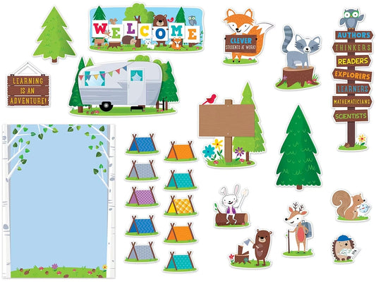Woodland Friends Welcome Bulletin Board Set - US 3406