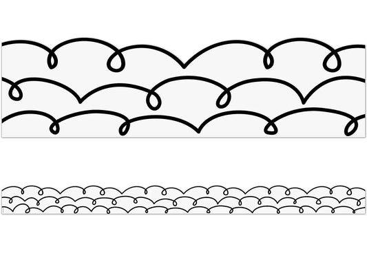Loop-De-Loop Scalloped Border - US 4301