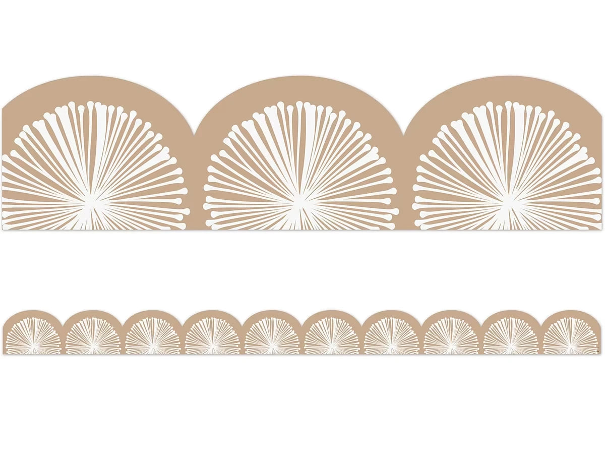 Terrazzo Tones Pom-Pom Scalloped Border - US 4870