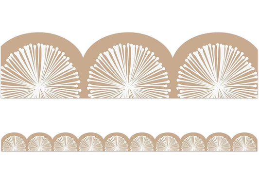 Terrazzo Tones Pom-Pom Scalloped Border - US 4870