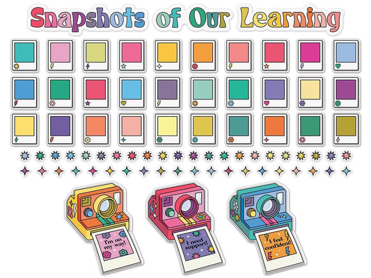Retro Remix Snapshots of Our Learning Bulletin Board Set - US 8539