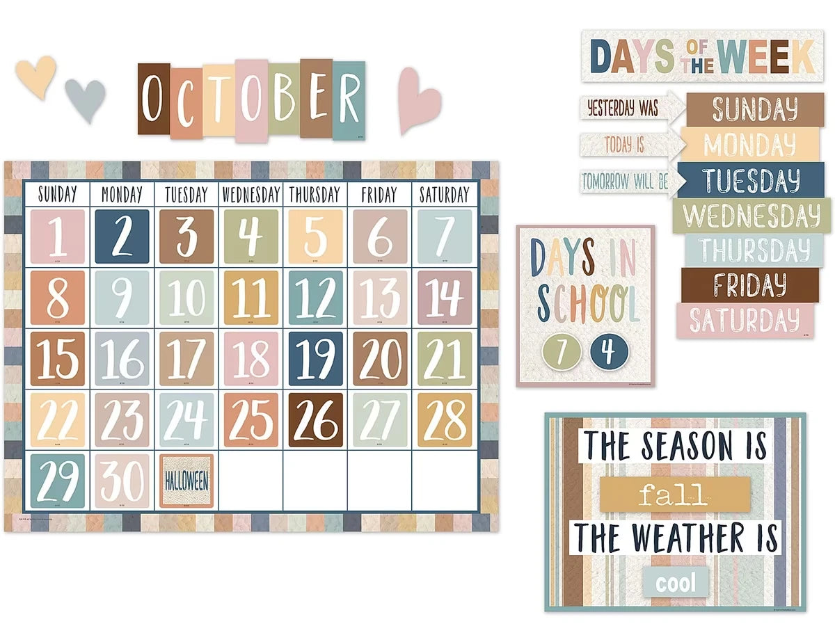 Everyone Is Welcome Calendar Bulletin Board Set - US 4605