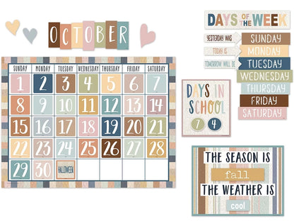 Everyone Is Welcome Calendar Bulletin Board Set - US 4605