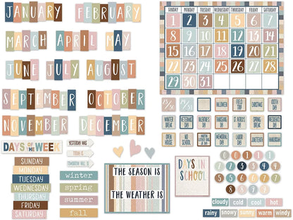 Everyone Is Welcome Calendar Bulletin Board Set - US 4605