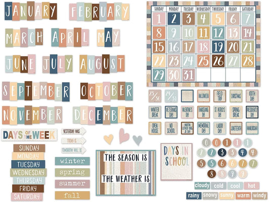 Everyone Is Welcome Calendar Bulletin Board Set - US 4605