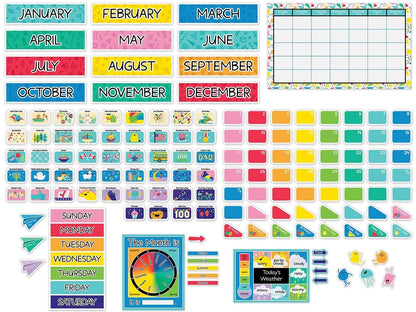 Happy Place Calendar Bulletin Board Set - US 1802
