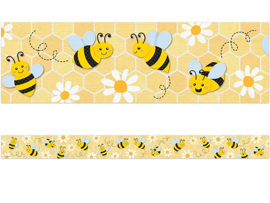 Buzzing Bees Border - US 2935