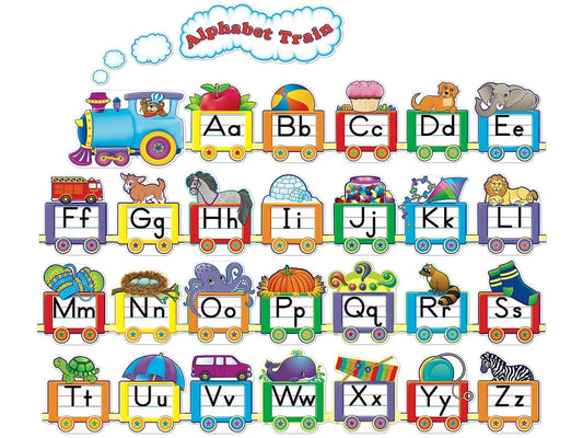 Alphabet Train Bulletin Board Set - US 1655