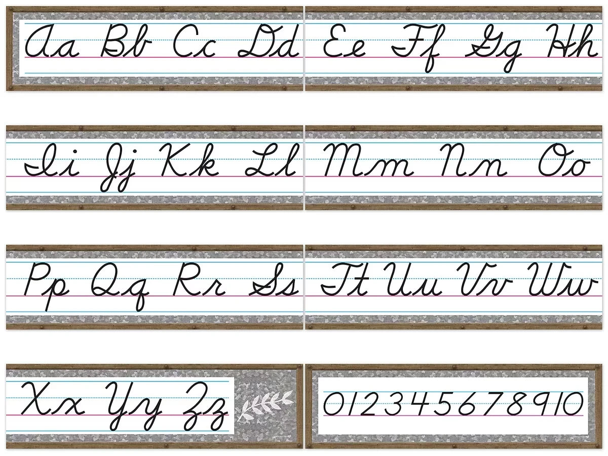 Home Sweet Classroom Cursive Bulletin Board Set - US 4224