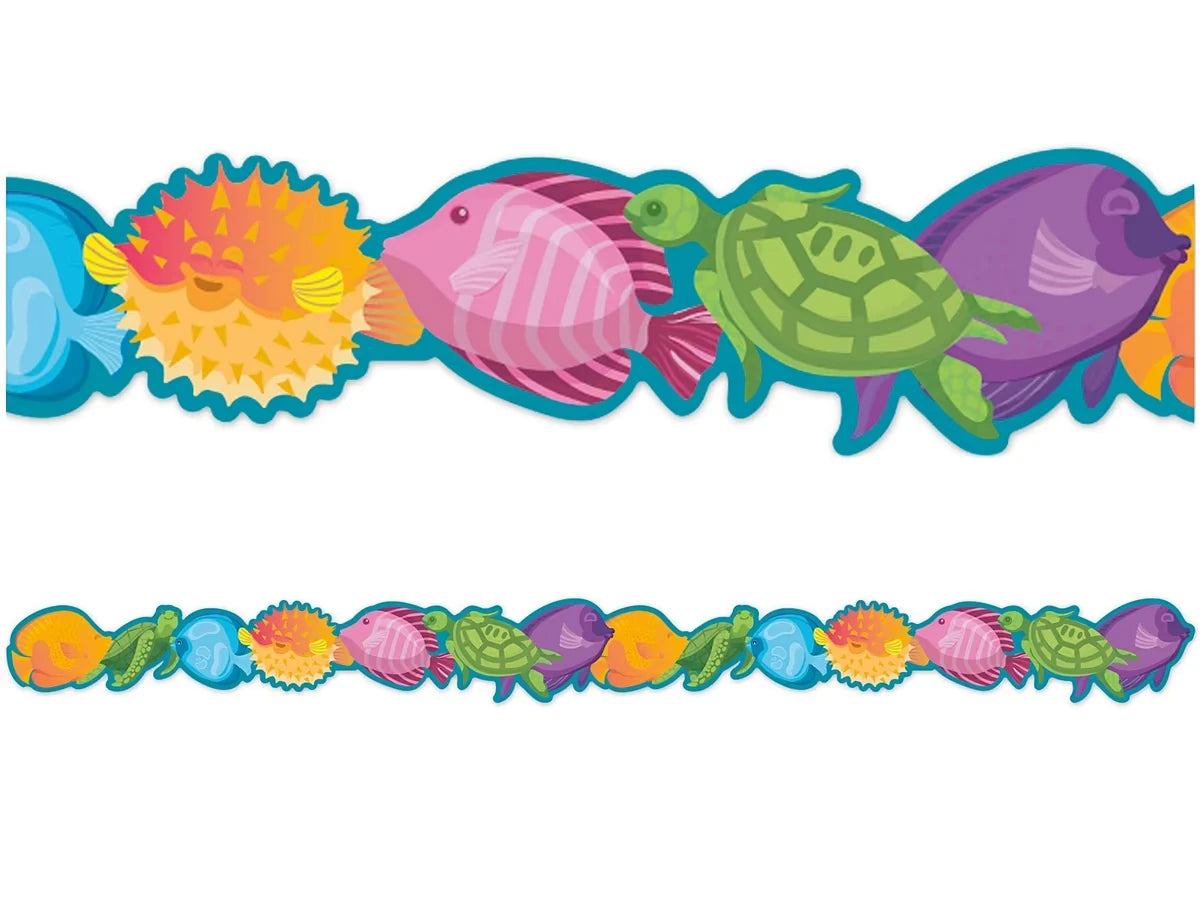 Seas the Day Marine Life Border - US 8580