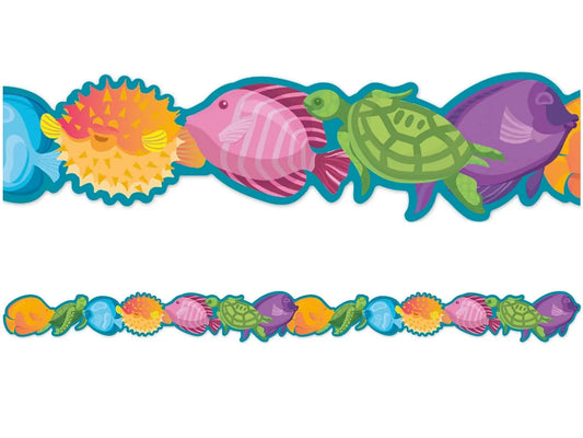 Seas the Day Marine Life Border - US 8580