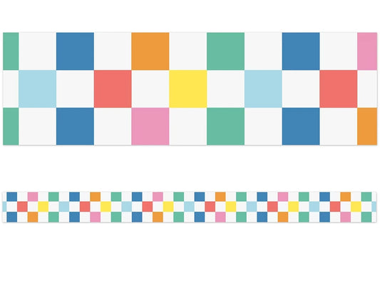 We Stick Together Checkered Border - US 1834