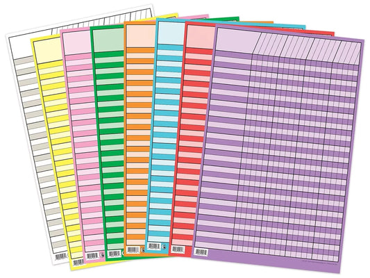 Incentive Chart Poster Pack - US 7726