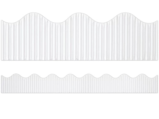 White Scalloped Bordette® - US 3219