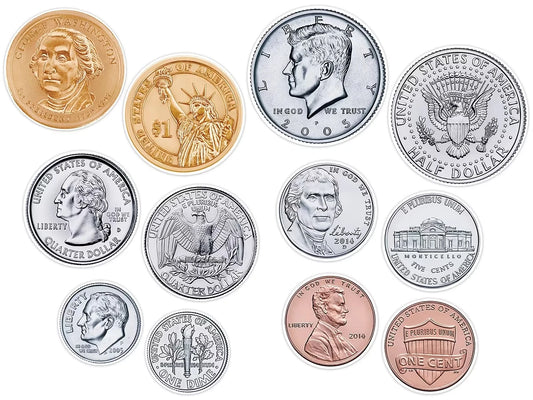 U.S. Coin Accents - US 6569