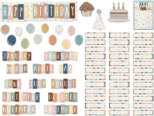Everyone Is Welcome Birthday Bulletin Board Set - US 9058