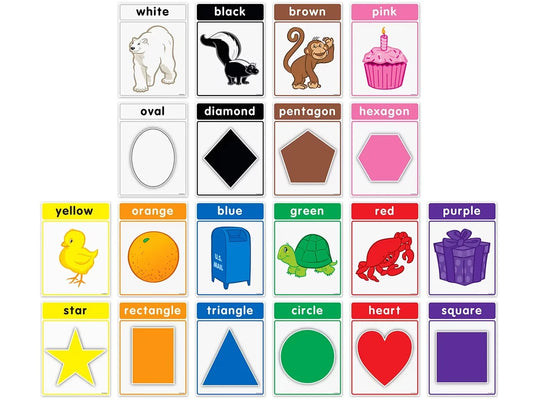 Colors & Shapes Bulletin Board Set - US 3350