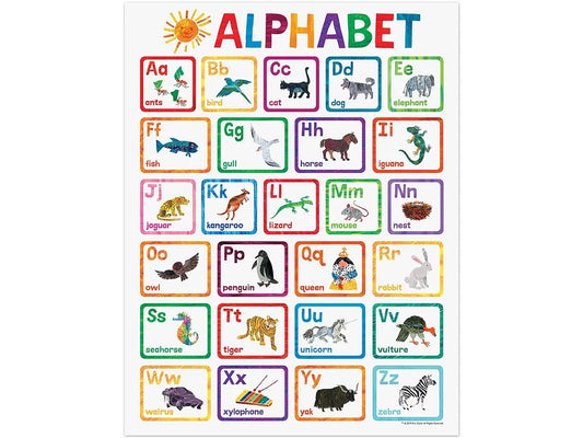 Eric Carle Alphabet Poster - US 6393