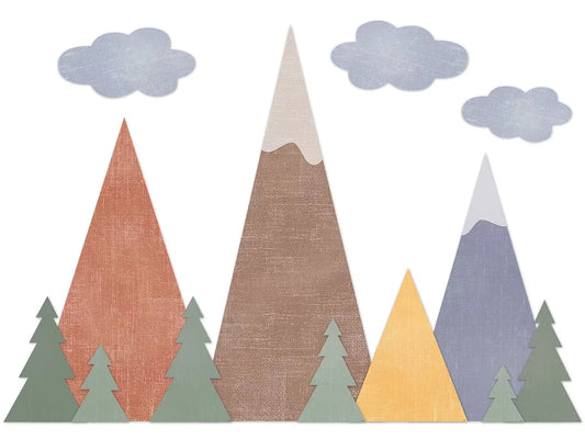 Moving Mountains Bulletin Board Set - US 7797