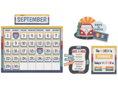 Moving Mountains Calendar Bulletin Board Set - US 8458
