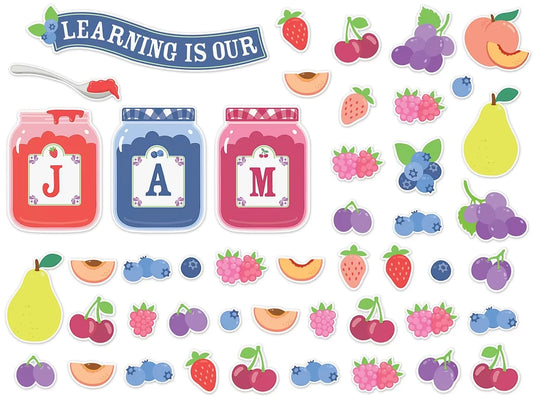 Farmers Market Learning Is Our Jam Bulletin Board Set - US 1204