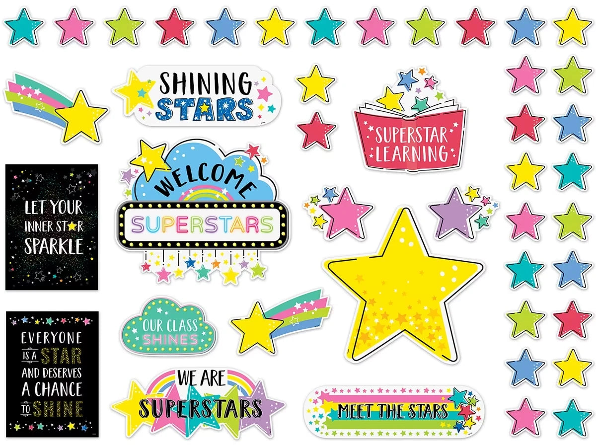 Star Bright Motivational Bulletin Board Set - US 7780