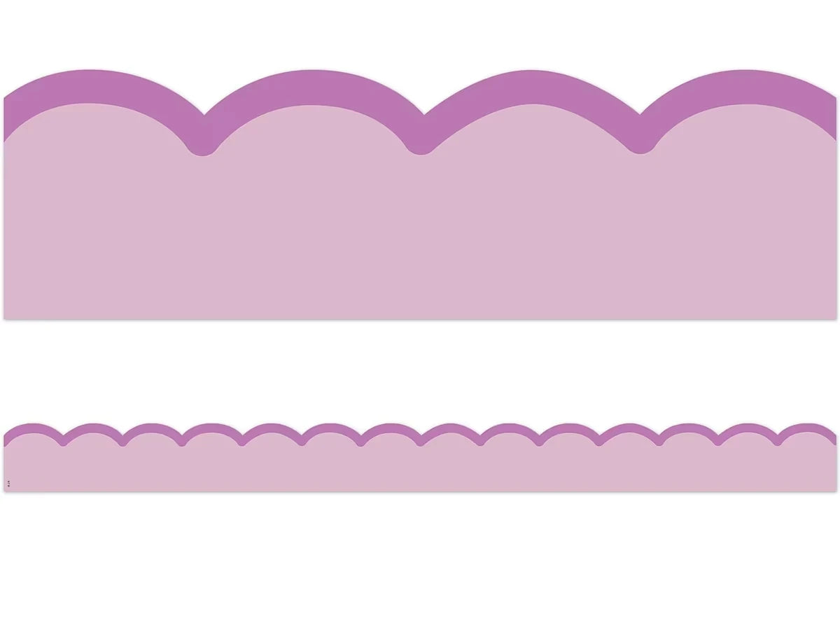 Color Crush Purple Scalloped Border - US 2294