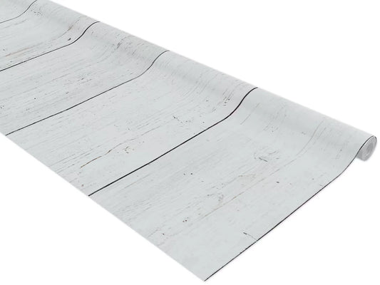 White Shiplap Fadeless® Paper Roll - US 9014