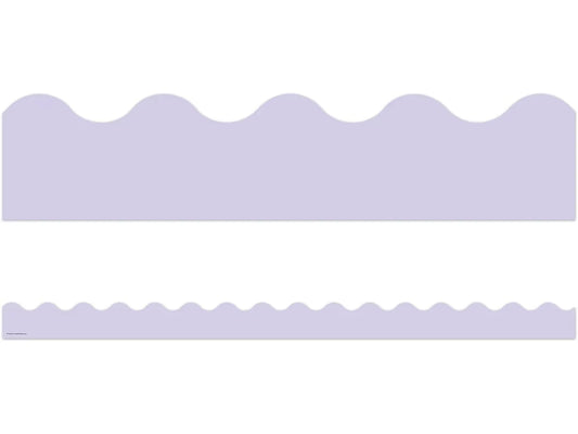 Pastel Pop Lavender Scalloped Border - US 6599