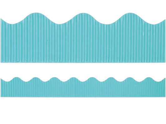 Azure Blue Scalloped Bordette® - US 5048