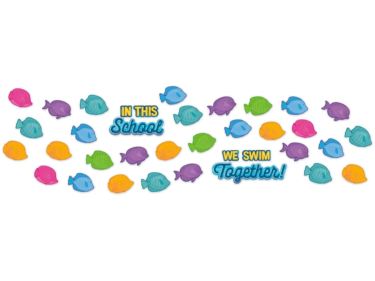 Seas the Day Working Together Bulletin Board Set - US 2418