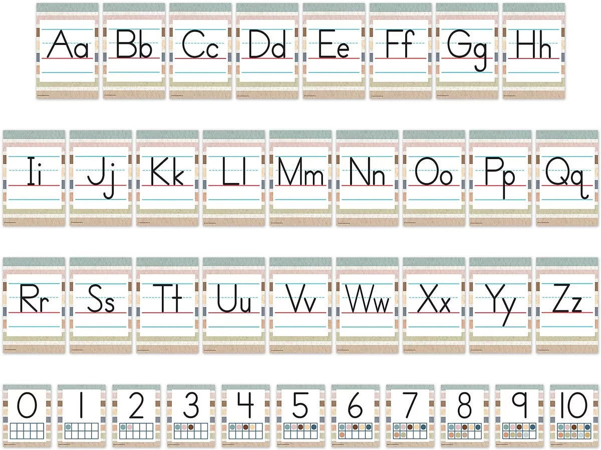 Everyone Is Welcome Alphabet Card Bulletin Board Set - US 3709