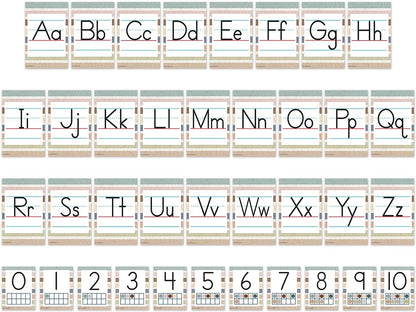 Everyone Is Welcome Alphabet Card Bulletin Board Set - US 3709