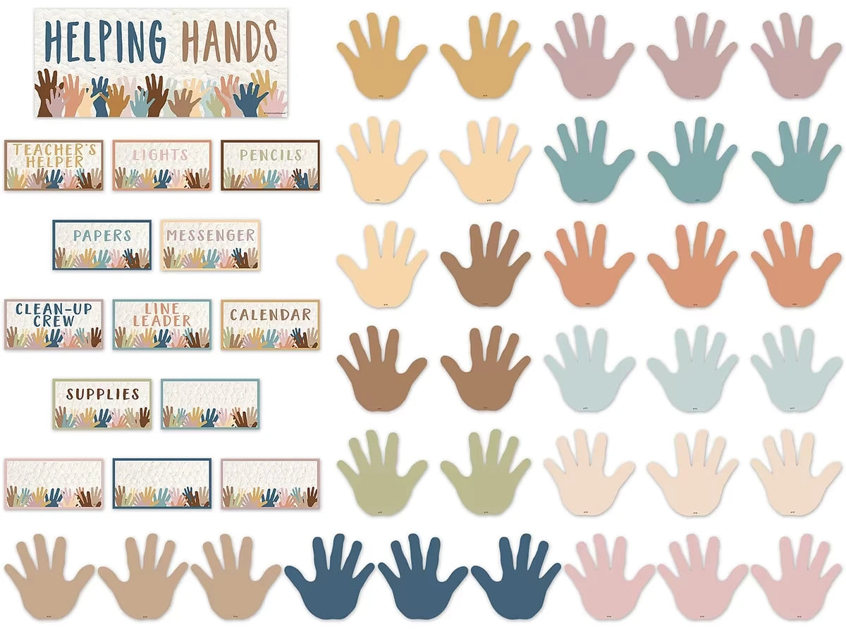 Everyone Is Welcome Classroom Jobs Bulletin Board Set - US 3427