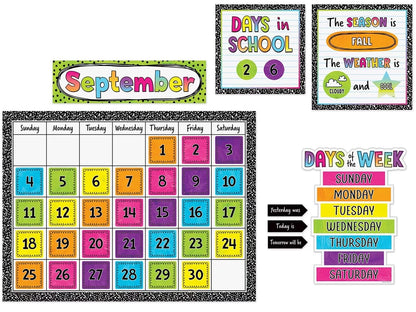 Brights 4Ever Calendar Bulletin Board Set - US 7509
